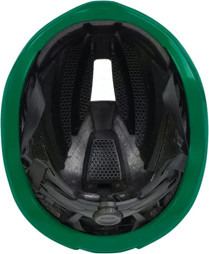 Vista 9 de KASK Elemento - Casco de ciclismo de carretera aerodinámico, grava y montaña, casco de ciclismo de ciclocross verde (Beetle Green)