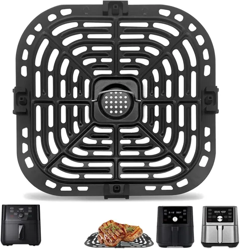 Vista 8 de Sartén para freidora de aire para olla instantánea Vortex Plus 6 en 1, horno freidora de aire de 4 cuartos de galón, 7.5 x 7.5 pulgadas, piezas