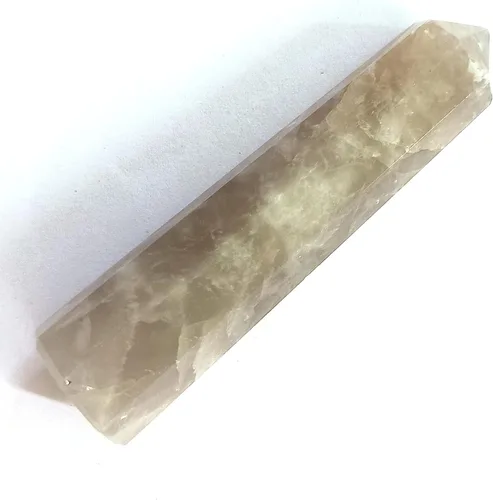 Vista 28 de WholesaleGemShop - Torre de obelisco de piedras preciosas de 3 pulgadas, faceta gigante, cristal de roca de Aura Rock Natural pulido Earth Wand