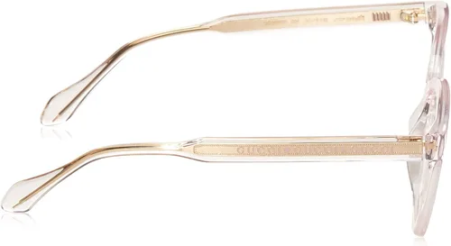 Vista 3 de Gucci 0566O 004 Lentes de plástico con ojo de gato de cristal rosa 2047in