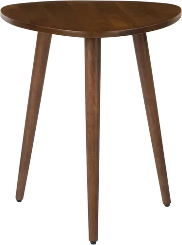 Vista 12 de MH London Mesa auxiliar Tri Pin I Madera de mango natural hecha a mano, naturalmente resistente a la humedad, sin mantenimiento I 16 x 16 x 18