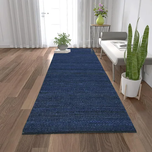 Vista 10 de Antep Rugs Alfombra de fibra de yute tejida a mano natural para interiores 8x10 (Natural, 7'10" x 10')