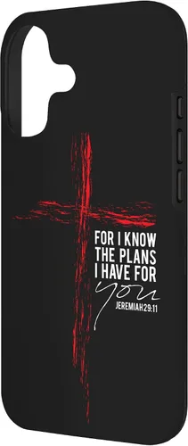 Vista 2 de Cool Christian Cross Phone Cases Men Teen Boys Dad Religious Case for iPhone 17