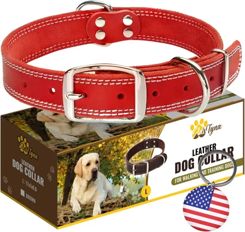 Vista 22 de Collar de perro de cuero negro resistente, collar de perro suave y fuerte para cachorros o razas pequeñas