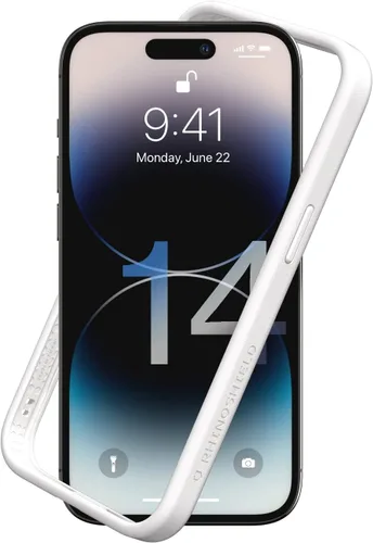 Vista 8 de RhinoShield CrashGuard NX - Funda protectora de diseño delgado absorbente de golpes compatible con iPhone 14 Pro, protección contra caídas de 11