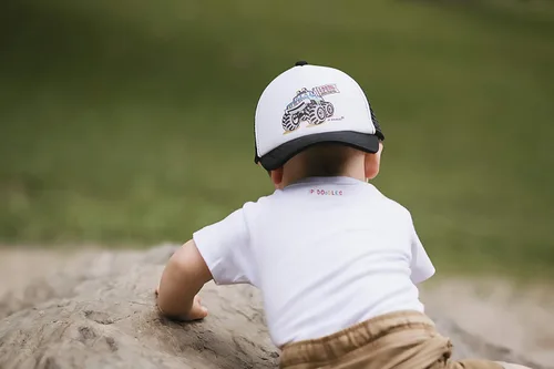 Vista 3 de JP DOoDLES Bebé-niños béisbol
