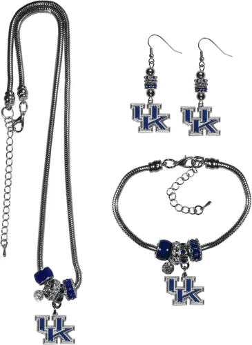 Vista 20 de Siskiyou Sports NCAA Euro Bead Jewelry - Juego de 3 piezas para mujer