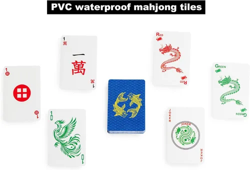 Vista 5 de Black long Di fang American Mahjong Game Set, 166 Card Standard