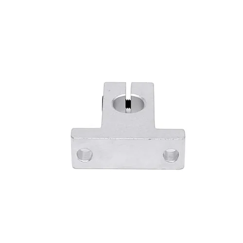 Vista 5 de FKG SK12 - Soporte de guía de sujeción de riel de movimiento lineal de aluminio para eje de 0.472 in de diámetro, juego de 2