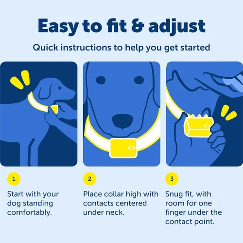 Vista 6 de Collar antiladridos recargable PetSafe Lite 15 Static Levels, Bark-Sensing Tech Avoids False Corrections, Waterproof, Up To 40 Hr Battery, Dogs 8