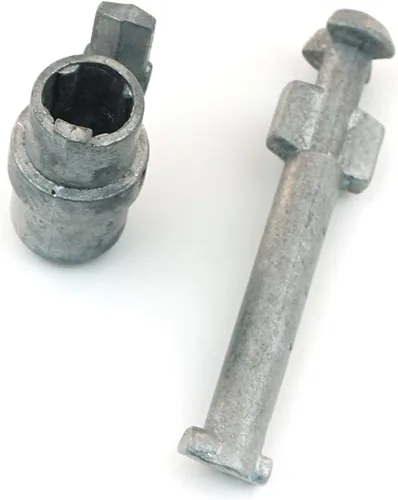 Vista 5 de V1BDP507 - Cilindro de barril para cerradura de puerta, 1.764 in, conjunto orbital excéntrico delantero 2017600977 compatible con M.ercede.s W201