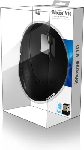 Vista 7 de Adesso iMouse V10-2.4GHz - Mini ratón ergonómico vertical inalámbrico