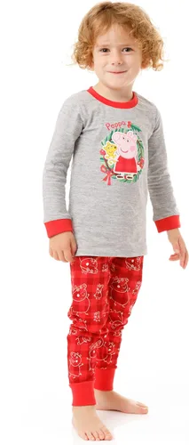 Vista 2 de Peppa Pig Pijama familiar de Navidad para adultos y niños pequeños
