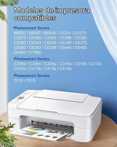 Vista 3 de Cartuchos de tinta compatibles HP 564 XL , 12 Pack
