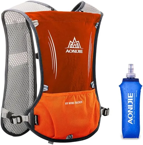 Vista 11 de AONIJIE Chaleco Mochila de Hidratación para Deportes al Aire Libre, Transpirable y Ligero, Paquete de Hidratación para Correr, Ciclismo y Senderismo