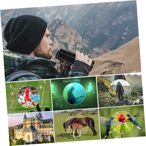 Vista 5 de SOLUSTRE 1pc Binoculars Outdoor Telescope Sightseeing Binocular Mirascope Telescopio Magnification Telescope Portable Telescope Binoculares