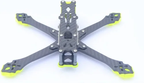 Vista 4 de QWinOut Xy-5 V2 5inch 8.583 in distancia entre ejes Drone Frame Kit Carbon Fiber FPV Rack