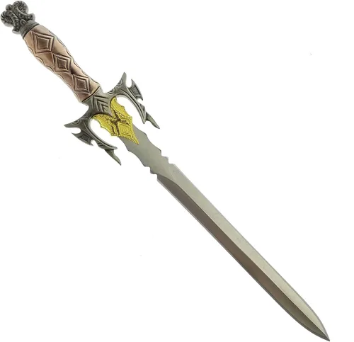 Vista 3 de Espada corta Fantasy Darkness de 17 y 10 pulgadas. Espada corta de hoja fija. Para colecciones, regalos