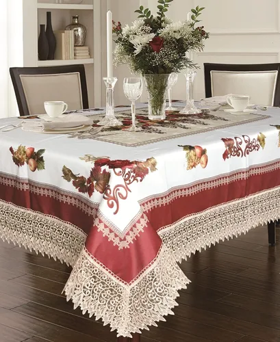 Vista 2 de Mantel impreso Violet Linen VL-70130-Fruttela-IV-2
