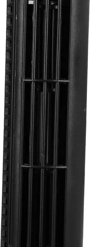 Vista 9 de Ventilador de torre sin aspas, ventilador de escritorio vertical USB para estudiantes, oficina en casa, ventiladores de torre (negro)