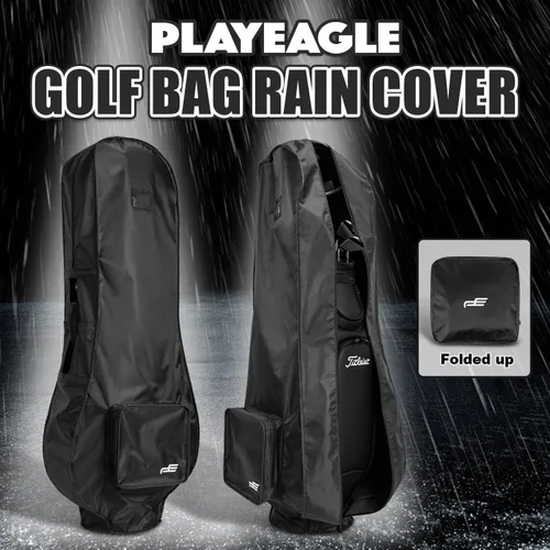 Vista 3 de Nuestra cubierta de lluvia de confianza: resistente al polvo y al agua, plegable para palos de golf