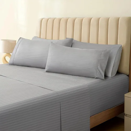 Vista 117 de LuxClub - Juego de sábanas de 3 piezas con esquinas profundas, antiarrugas y frescas, estilo hotel, incluye 1 sábana bajera, 1 sábana encimera y 1