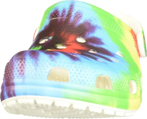 Vista 2 de Crocs - Zuecos clásicos de teñido anudado unisex para adultos