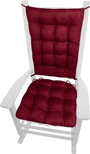 Vista 18 de Barnett Home Decor Bravo - Cojines para silla mecedora, relleno de espuma de látex, 16.5 x 18 pulgadas y cojín de respaldo de 21 x 16 pulgadas
