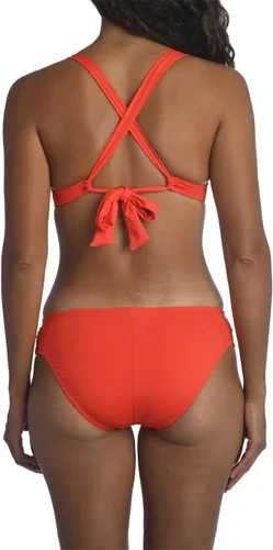 Vista 2 de La Blanca Women's Standard Island Goddess Twist Front Crossback Swimsuit Top