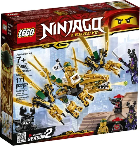 Vista 4 de LEGO NINJAGO Legacy Golden Dragon 70666 Kit de construcción (171 piezas)