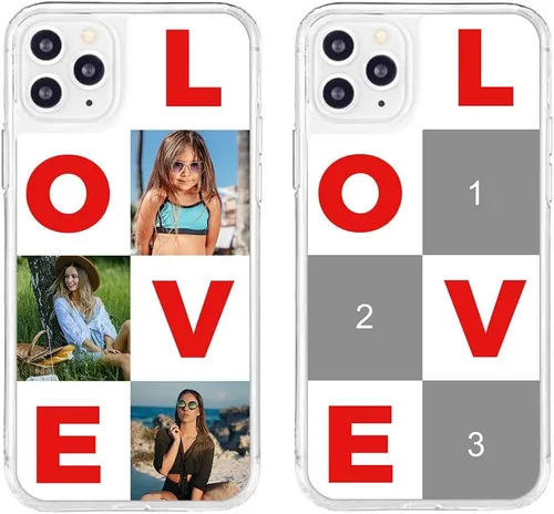 Vista 241 de Funda de teléfono personalizada para Apple iPhone 8 Plus iPhone 7 Plus, personalizada con foto, imagen, texto, imagen, diseño de imagen