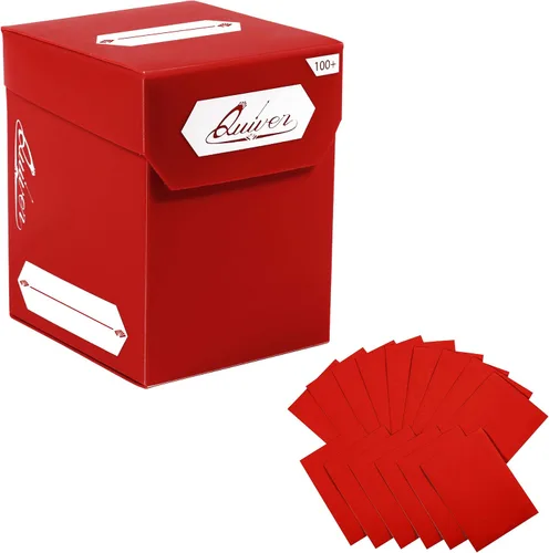 Vista 22 de Deck Blocks 100+, juego de 5 cajas MTG con divisores Set of 5 deck boxes in white, black, blue, red and green, each with 100+ cards and 2