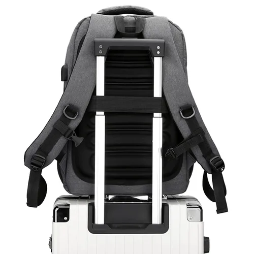 Vista 7 de YB-OSANA Game Cosole - Mochila de viaje para consola PS5PS4 y accesorios (gris), Gris, Juego