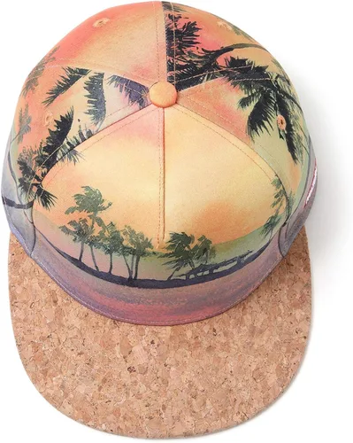 Vista 4 de NUZADA Snapback Hats for Men Flat Bill Hat Hip Hop Style Originales Print Adjustable Flat Brim Baseball Cap