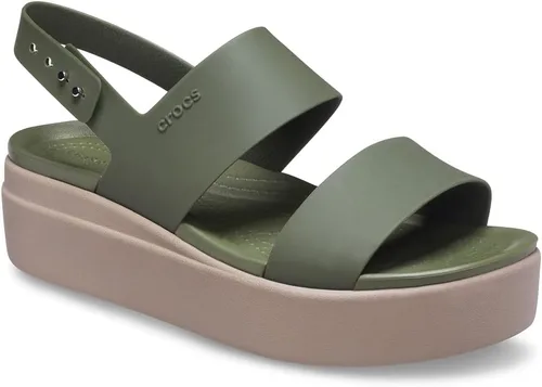 Vista 13 de Crocs Brooklyn - Sandalias de plataforma baja para mujer