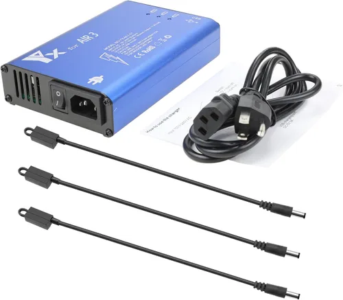 Vista 6 de Hanatora Cargador rápido paralelo para DJI Air 3S,Air 3,Hub de carga de batería simultánea rápida,Accesorios de carga multidrone