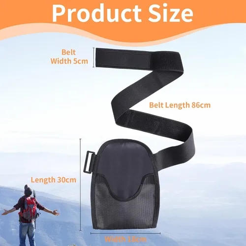 Vista 4 de Cubierta universal ajustable de la bolsa del estoma de las cubiertas impermeables del bolso de la ostomía