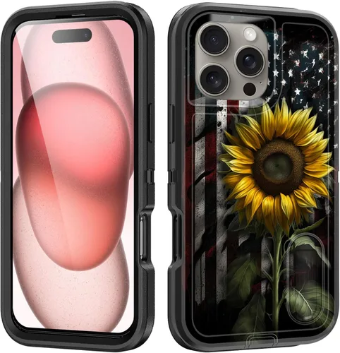 Vista 146 de Funda para iPhone Air con soporte integrado, a prueba de golpes, polvo y caídas, 3 capas, grado militar, funda protectora para iPhone Air de 6.5
