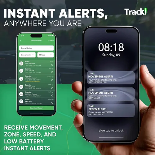 Vista 9 de Tracki Rastreador GPS Pro para vehículos, suscripción de 12 meses incluida, seguimiento de autos y activos durante meses, rastreador GPS oculto