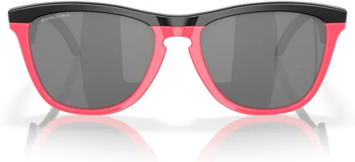 Vista 7 de Oakley Montura de gafas de sol para hombre, lentes de zafiro Prizm Azul ácido mate