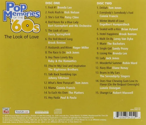 Vista 2 de Recuerdos pop de los años 60 la mirada del amor