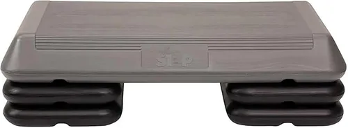 Vista 8 de Freestyle STEP Plataforma de escalón para ejercicio, Stepper de tamaño circuito para ejercicio en casa