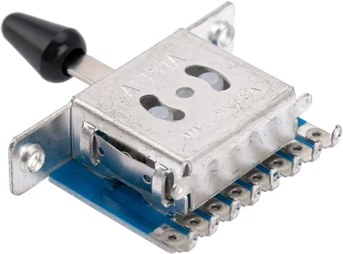 Vista 5 de Alpha Selector de pastilla de 3 vías estilo TL Interruptor de cuchilla