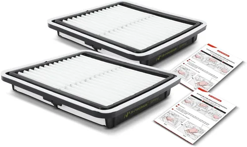 Vista 9 de A-Premium Filtro de aire de motor de 2 piezas compatible con el modelo Subaru - Impreza (2008-2016), Legacy(2005-2019), Outback (2005-2019)