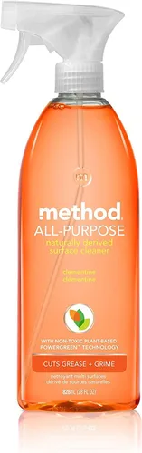 Vista 4 de Method - Spray de limpieza natural multiusos de superficies, paquete variado de 28 onzas, pomelo, lavanda, clementina), 28 onzas líquidas