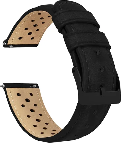 Vista 20 de Barton Racing & Rally Horween - Correas de cuero con barras de resorte de liberación rápida integradas, longitud estándar para muñecas de 5 a 8