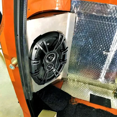Vista 5 de Sporacingrts Soportes de altavoz para detrás del asiento, compatibles con Chevy GMC C10 1973-1987 detrás del asiento de la cabina de la esquina