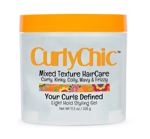 Vista 2 de Curly Chic Humedece tus rizos en gel definido, 11.5 onzas