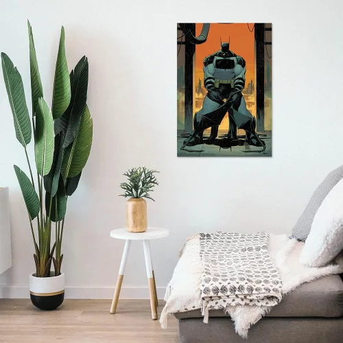 Vista 4 de MIGHTYPRINT DC Comics - Absolute Batman - Cubierta de la variante número 1 - Arte de pared de 17 x 24 pulgadas - Colección oficial - Ideal