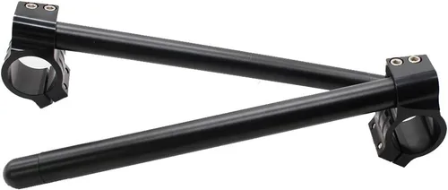 Vista 2 de PROCNC 30mm 7/8" Manillar de aluminio para motocicleta CNC, tubo de horquilla regular con clip, reemplazable, apto para bicicleta universal, Cafe